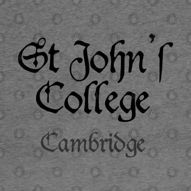 Cambridge St John's College Medieval University by RetroGeek